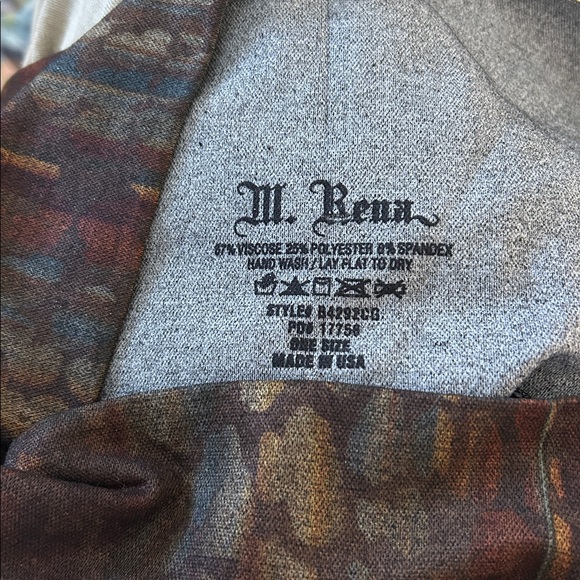 M. Rena Multicolor Patterned Leggings - Picture 4 of 4